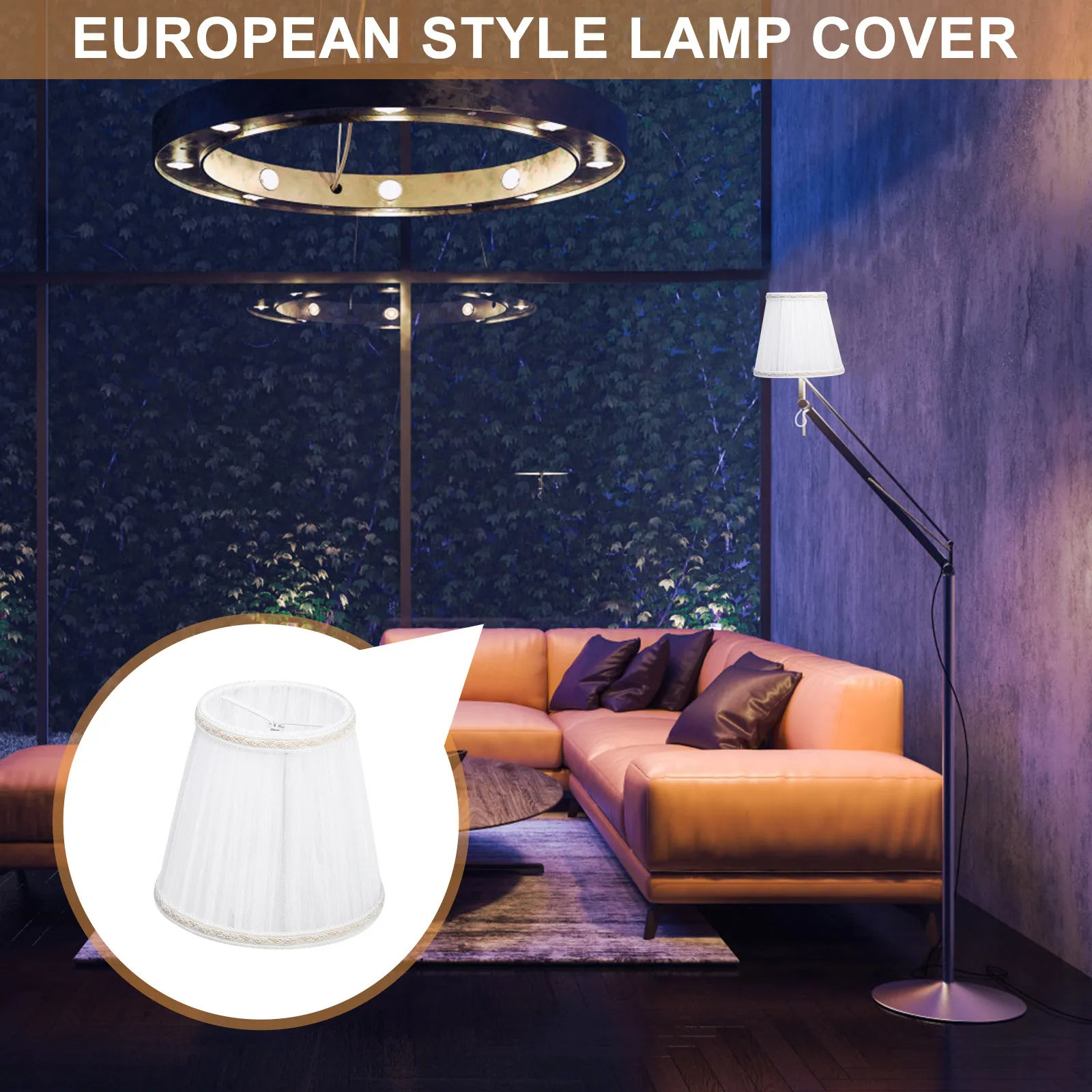 3Pcs Crystal Lamp Shade European Style Bubble Clip Lampshade Multipurpose Cloth Lamp Cover for Table Bedside Floor Lamps
3Pcs Crystal Lamp Shade European Style Bubble Clip Lampshade Multipurpose Cloth Lamp Cover for Table Bedside Floor Lamps