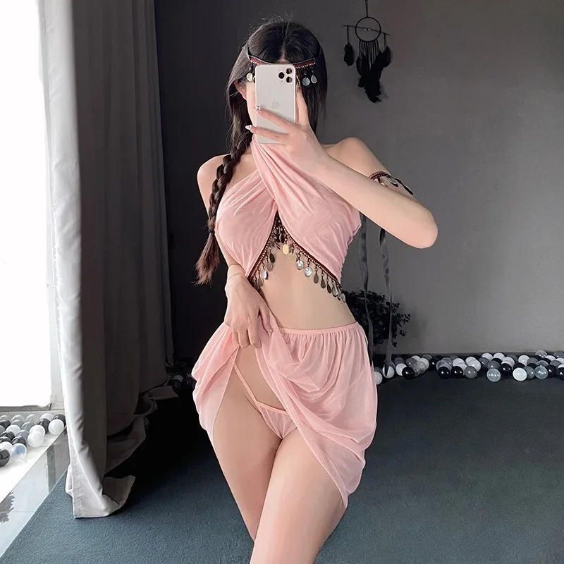 Ladies' Sexy Lingerie Bed Flirting Sexy Hot Exotic Style Hollow Out No Take Off Midnight Temptation Uniform Set
Ladies' Sexy Lingerie Bed Flirting Sexy Hot Exotic Style Hollow Out No Take Off Midnight Temptation Uniform Set