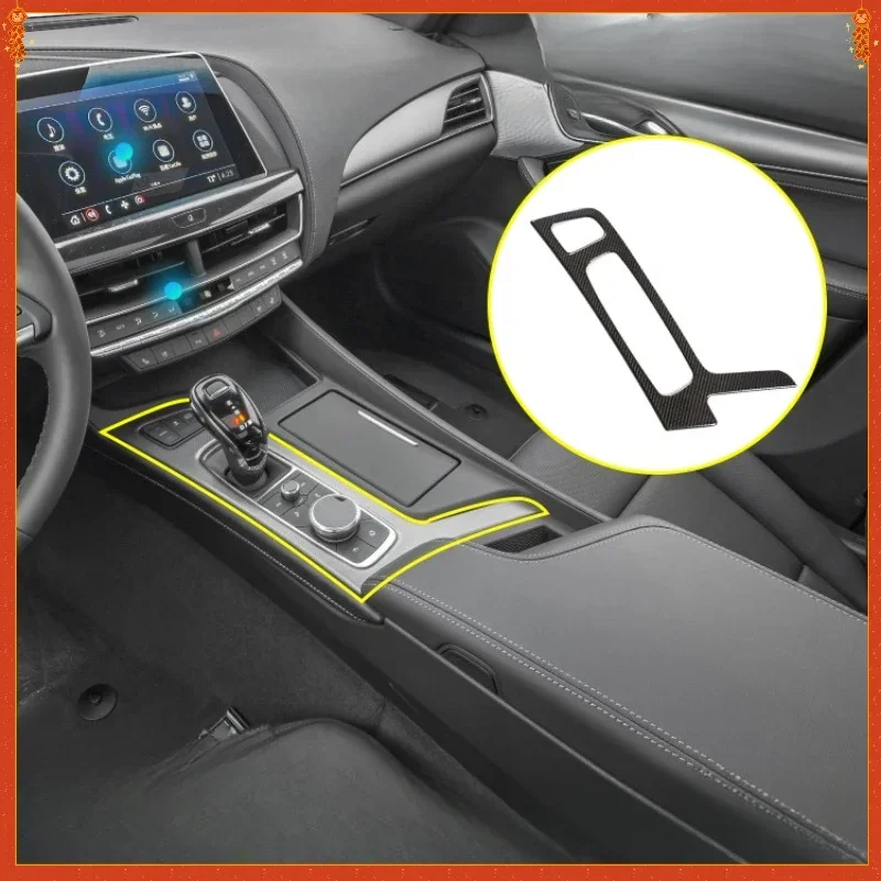 For Cadillac CT5 Real Dry Carbon Fiber Modification Interior Decoration The Genuine Center Console Gear Shift Panel Accessories
For Cadillac CT5 Real Dry Carbon Fiber Modification Interior Decoration The Genuine Center Console Gear Shift Panel Accessories