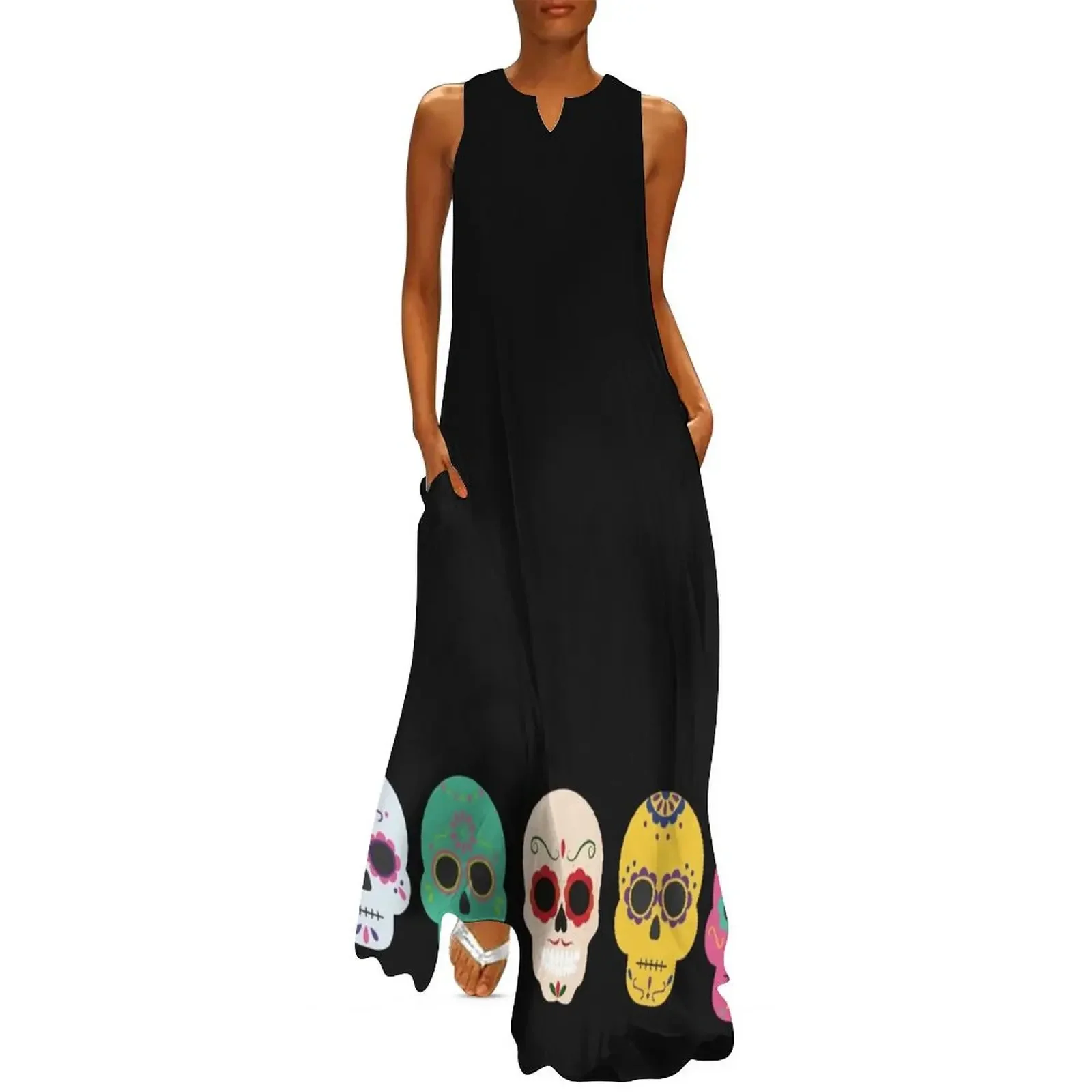 Sugar Skull Rainbow Long Dress evening dress sensual sexy dress for women chic and elegant evening dresses
Sugar Skull Rainbow Long Dress evening dress sensual sexy dress for women chic and elegant evening dresses