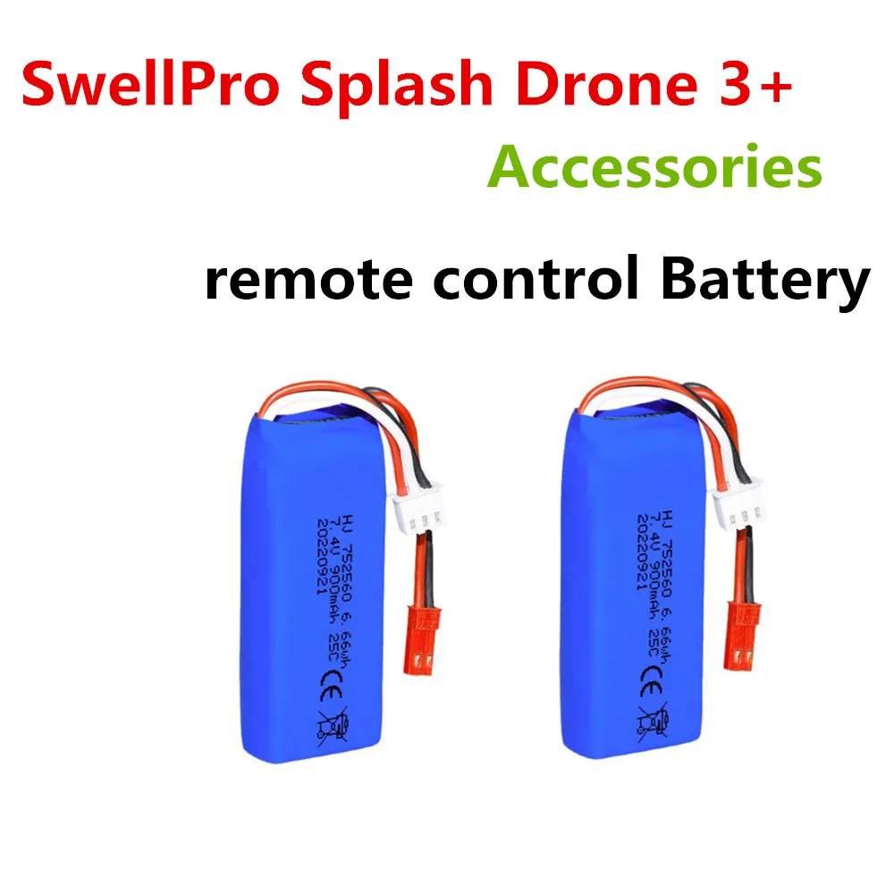 SwellPro SplashDrone 3+ Remote Control battery 7.4v 900mAh 6.66wh 25c SwellPro SplashDrone 3 Parts Battery
SwellPro SplashDrone 3+ Remote Control battery 7.4v 900mAh 6.66wh 25c SwellPro SplashDrone 3 Parts Battery