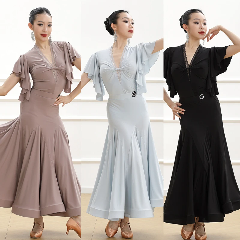 Adults Latin Dance Professional Costume Waltz Modern Dancing Clothes Women Ballroom Dance Competition Suits Stage Wear XS11564
Adults Latin Dance Professional Costume Waltz Modern Dancing Clothes Women Ballroom Dance Competition Suits Stage Wear XS11564
