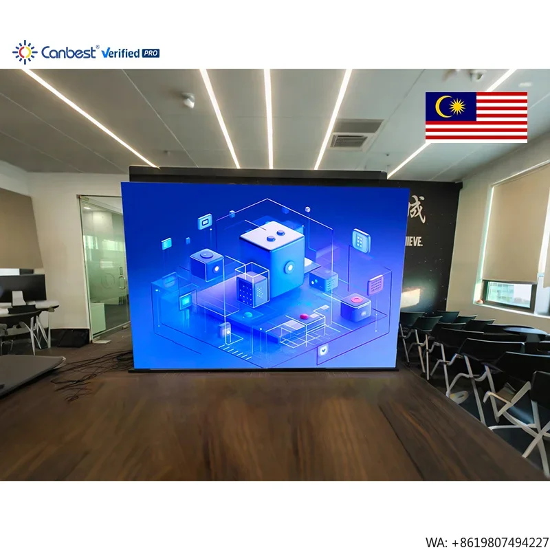 P1.86 3840X2560mm 12.59X8.39ft Large Size Indoor LED Video Wall Display Screen for Malaysia Corporate Staff Training Room
P1.86 3840X2560mm 12.59X8.39ft Large Size Indoor LED Video Wall Display Screen for Malaysia Corporate Staff Training Room