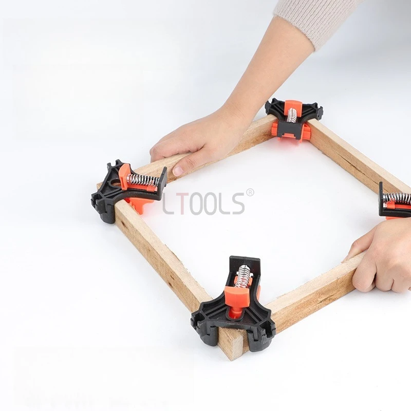 Зажим для деревообработки под прямым углом 90 градусов, прочный, регулируемый, с утолщенным креплением из АБС-пластика, вспомогательный инструмент для сборки
Зажим для деревообработки под прямым углом 90 градусов, прочный, регулируемый, с утолщенным креплением из АБС-пластика, вспомогательный инструмент для сборки