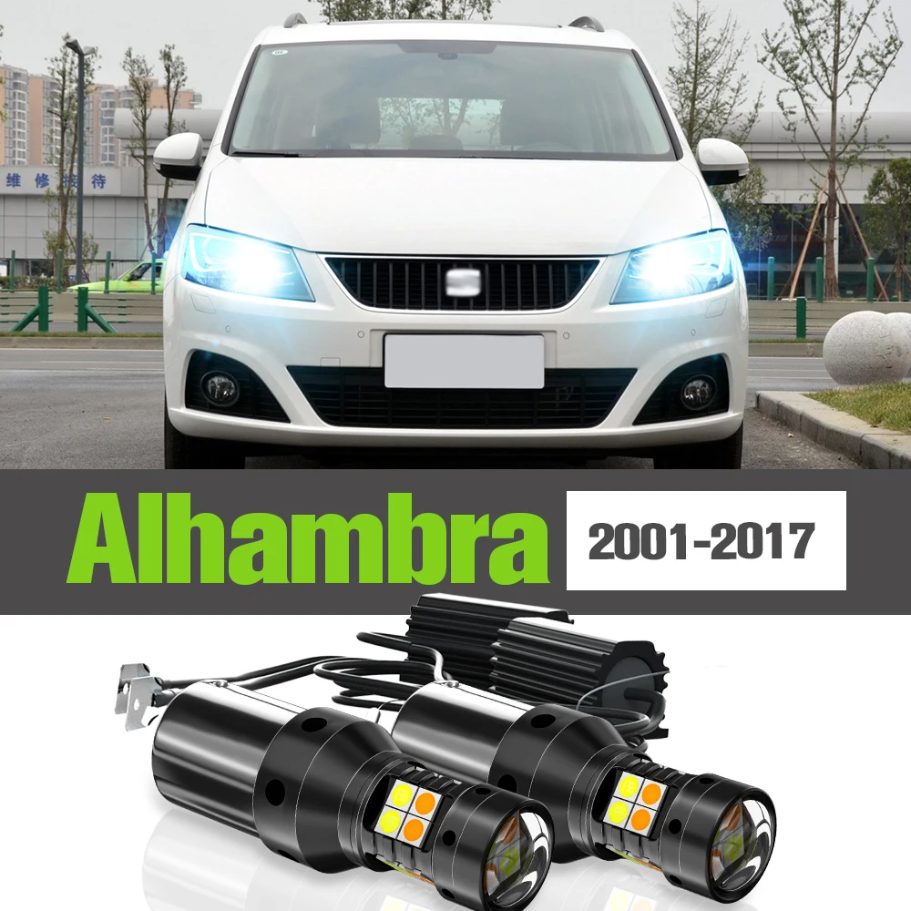 2x LED Dual Mode Turn Signal+Daytime Running Light DRL Accessories Lamp For Seat Alhambra MK1 MK2 2001-2017 2012 2013 2014 2015
2x LED Dual Mode Turn Signal+Daytime Running Light DRL Accessories Lamp For Seat Alhambra MK1 MK2 2001-2017 2012 2013 2014 2015