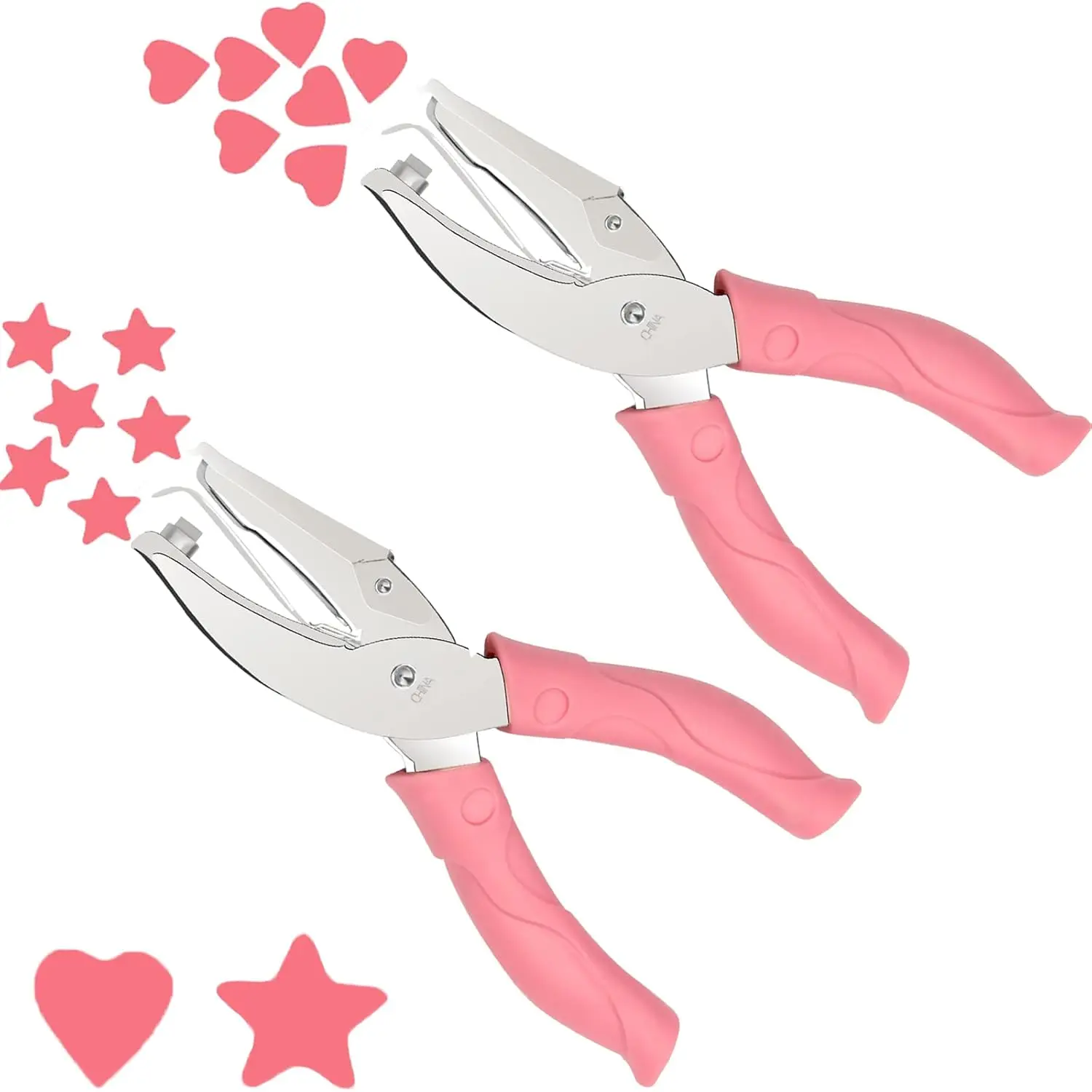 Набор ручных дыроколов Heart & Star, металлический дырокол 1/4 дюйма с мягкой силиконовой ручкой для бирок, билетов, поделок
Набор ручных дыроколов Heart & Star, металлический дырокол 1/4 дюйма с мягкой силиконовой ручкой для бирок, билетов, поделок