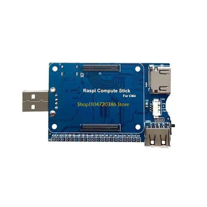 For RPi CM4 Board Compute Module 4 Expansion Board Breakouts Board Module 20PIN GPIO High Speed USB2.0 Type C 5V 3A
For RPi CM4 Board Compute Module 4 Expansion Board Breakouts Board Module 20PIN GPIO High Speed USB2.0 Type C 5V 3A