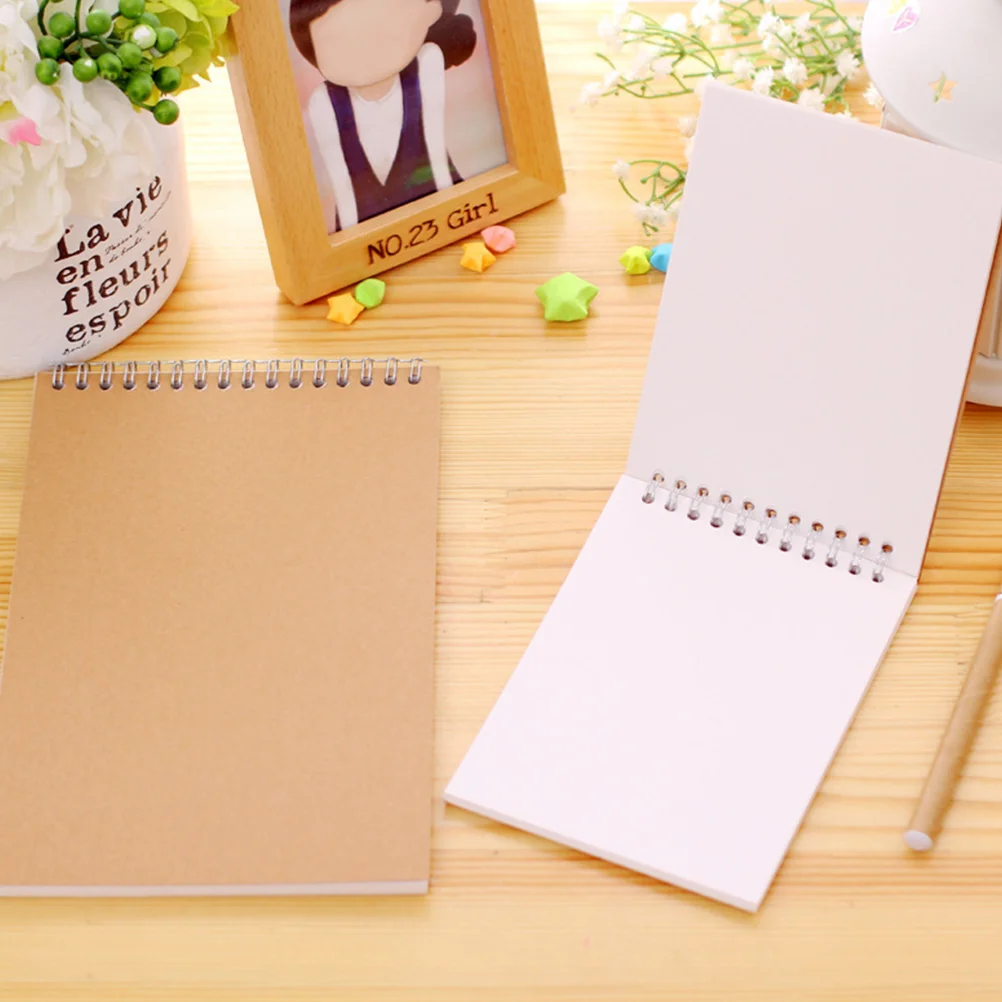 2 Pcs Sketchbook Kraft Paper A5 Size Drawing Notebook for Students Artists Lightweight Marker Pad Painting Book
2 Pcs Sketchbook Kraft Paper A5 Size Drawing Notebook for Students Artists Lightweight Marker Pad Painting Book