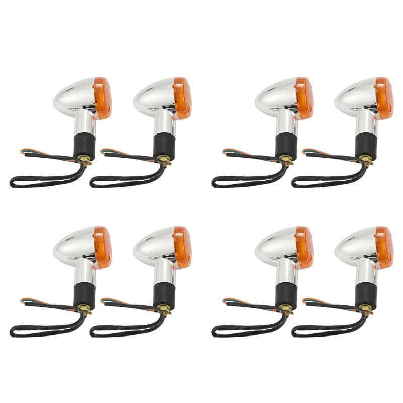 4X Turn Signals Front Rear Lights For Honda Kawasaki Suzuki Yamaha Motorcycle Street Standard Custom Bike
4X Turn Signals Front Rear Lights For Honda Kawasaki Suzuki Yamaha Motorcycle Street Standard Custom Bike