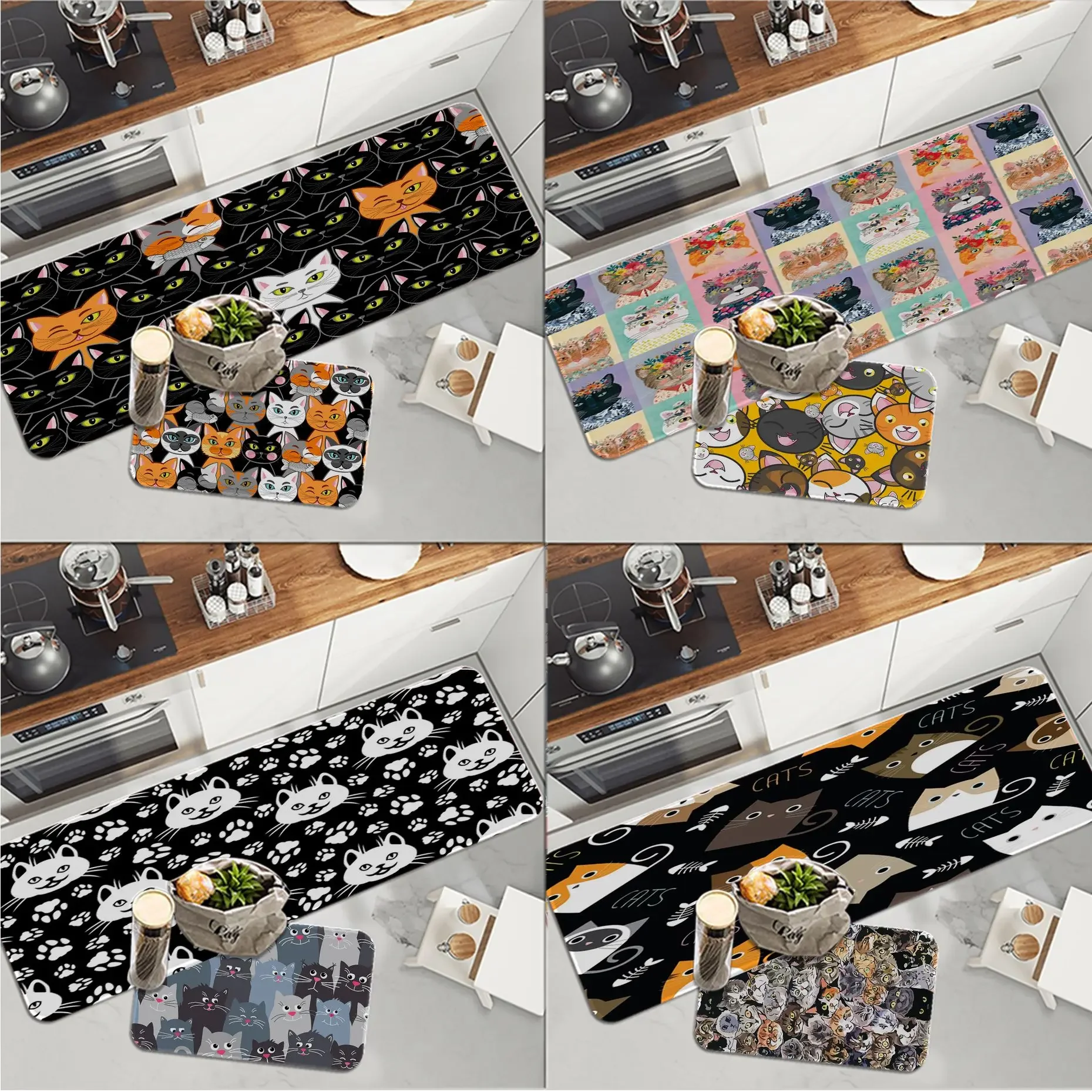 Cartoon Cat Floor Carpet Nordic Style Bedroom Living Room Doormat Home Balcony Anti-Slip Hotel Decor Mat
Cartoon Cat Floor Carpet Nordic Style Bedroom Living Room Doormat Home Balcony Anti-Slip Hotel Decor Mat