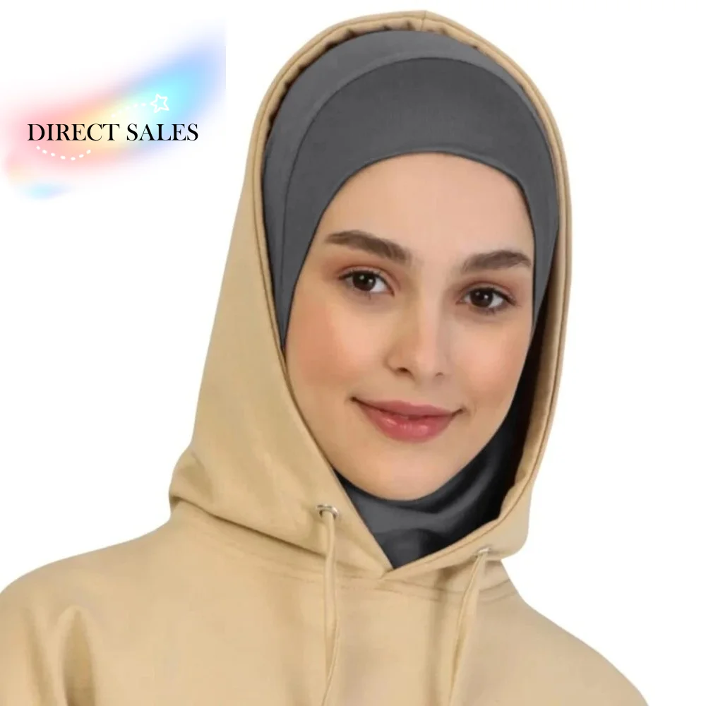 Breathable Instant Hijab Lightweight Plain Design Sports Headscarf Solid Color Polyester Full Neck Cover Turban Sports Wear
Breathable Instant Hijab Lightweight Plain Design Sports Headscarf Solid Color Polyester Full Neck Cover Turban Sports Wear