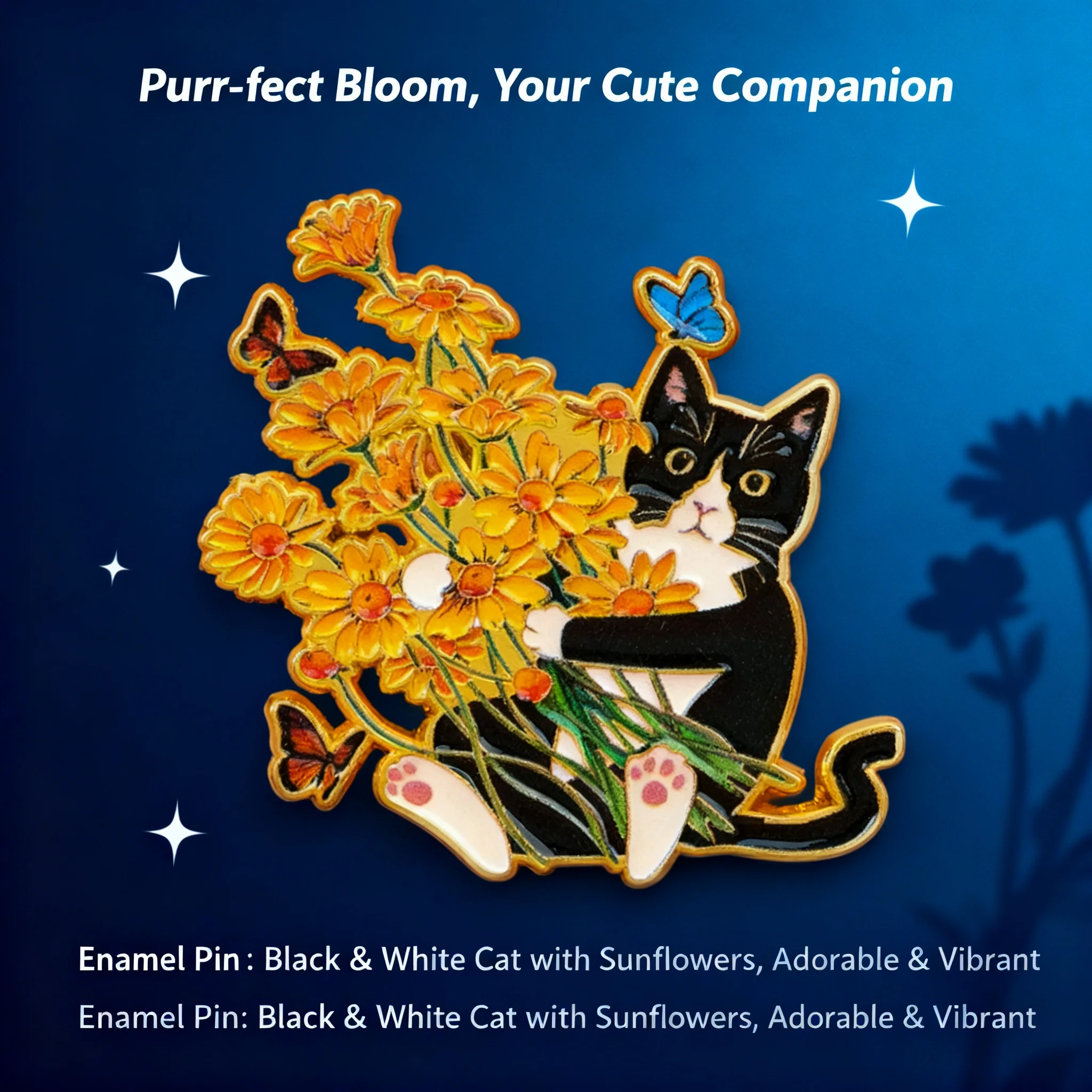 Flower Butterfly Cat Brooch Pin Alloy Badge Clothing Backpack Accessories Jewelry Wholesale Cross Border Ready Stock
Flower Butterfly Cat Brooch Pin Alloy Badge Clothing Backpack Accessories Jewelry Wholesale Cross Border Ready Stock