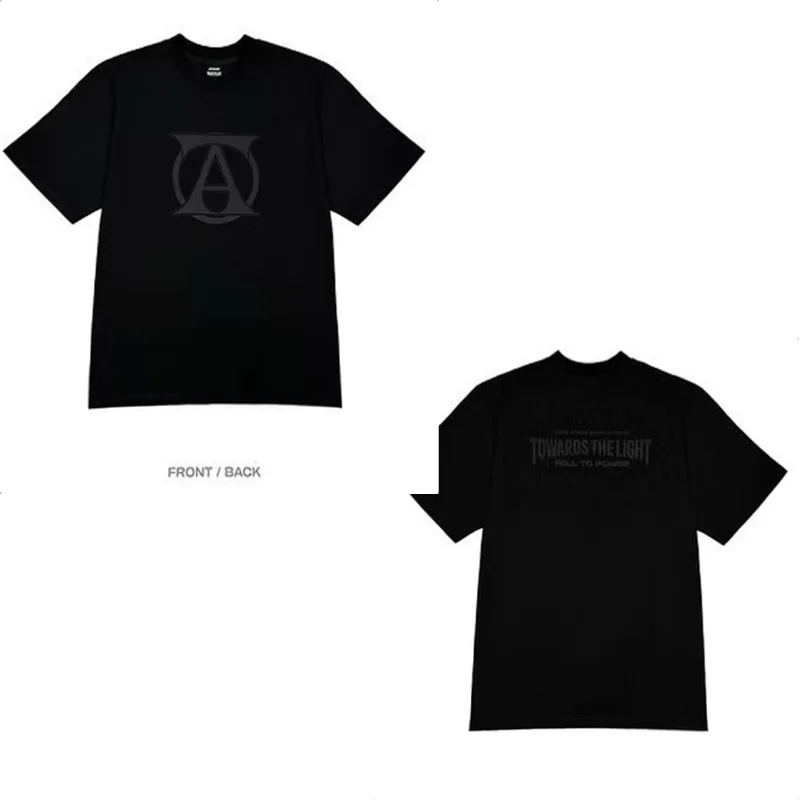 Ateez World Tour Towards The Light: Will To Power Негабаритная футболка Корейская модная футболка в стиле хип-хоп Топы в стиле Харадзюку
Ateez World Tour Towards The Light: Will To Power Негабаритная футболка Корейская модная футболка в стиле хип-хоп Топы в стиле Харадзюку