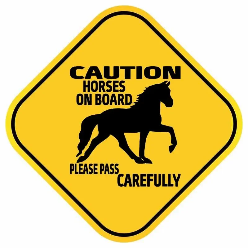 Personality HORSES ON BOARD PLEASE PASS CAREFULLY Car Sticker PVC Decal Decal JDM Car Sticker DIY Car Styling Auto Accessories
Personality HORSES ON BOARD PLEASE PASS CAREFULLY Car Sticker PVC Decal Decal JDM Car Sticker DIY Car Styling Auto Accessories