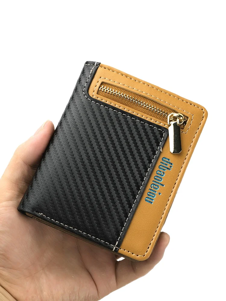 Бумажники Rfid из углеродного волокна для мужчин, кошелек для денег, тонкий кошелек для карт, роскошный мужской маленький короткий кошелек, двойной кошелек,
Бумажники Rfid из углеродного волокна для мужчин, кошелек для денег, тонкий кошелек для карт, роскошный мужской маленький короткий кошелек, двойной кошелек,