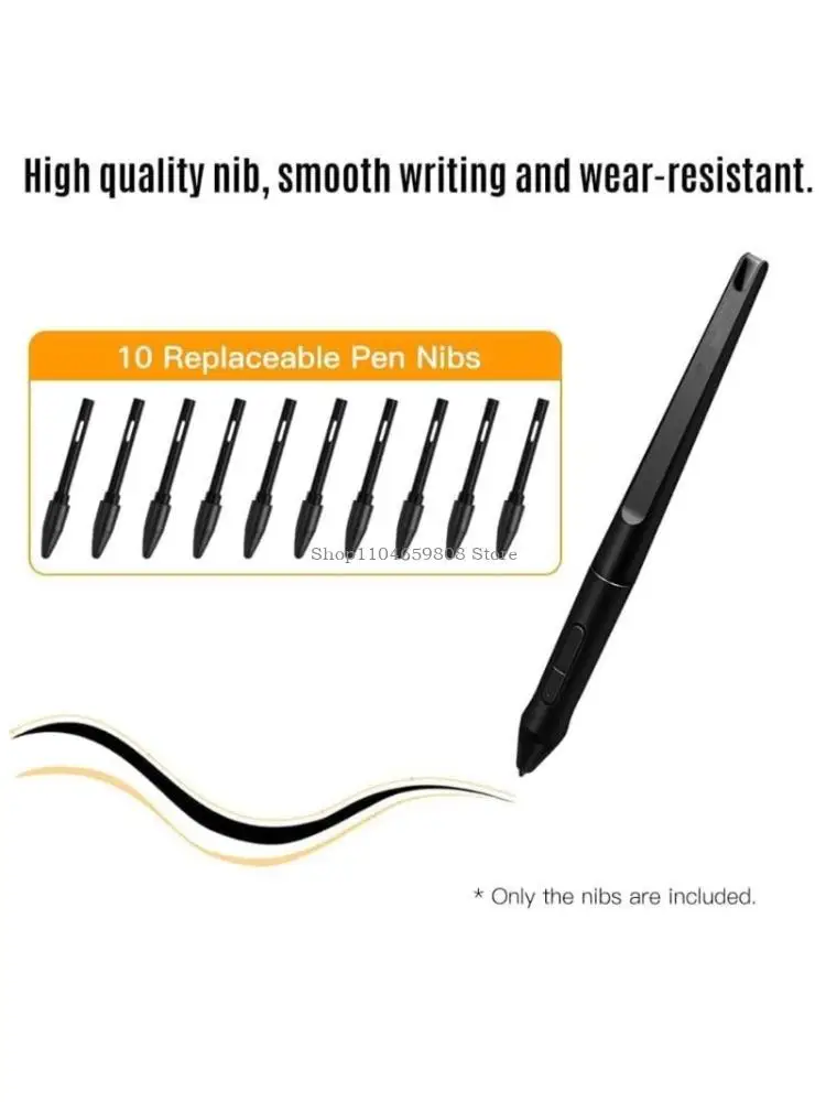 10 шт. сменный наконечник для стилусов, одобренный художником, оптимизированный для творческих рабочих процессов
10 шт. сменный наконечник для стилусов, одобренный художником, оптимизированный для творческих рабочих процессов