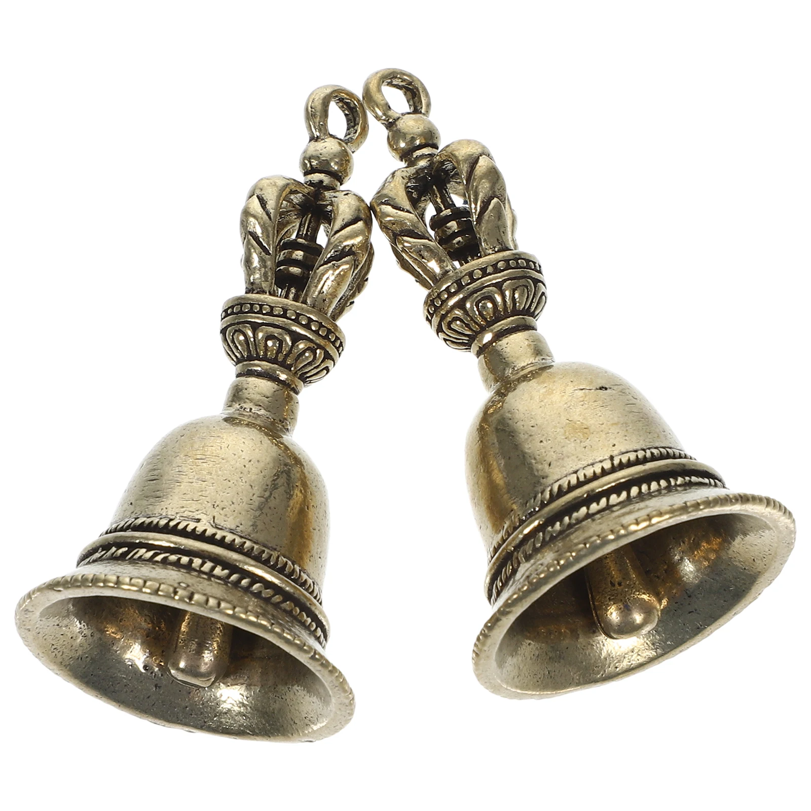 2Pcs Retro Copper Bell Handmade DIY Pendant Small Ornament Keychain Vintage Decor Charms Christmas Party Accessories
2Pcs Retro Copper Bell Handmade DIY Pendant Small Ornament Keychain Vintage Decor Charms Christmas Party Accessories