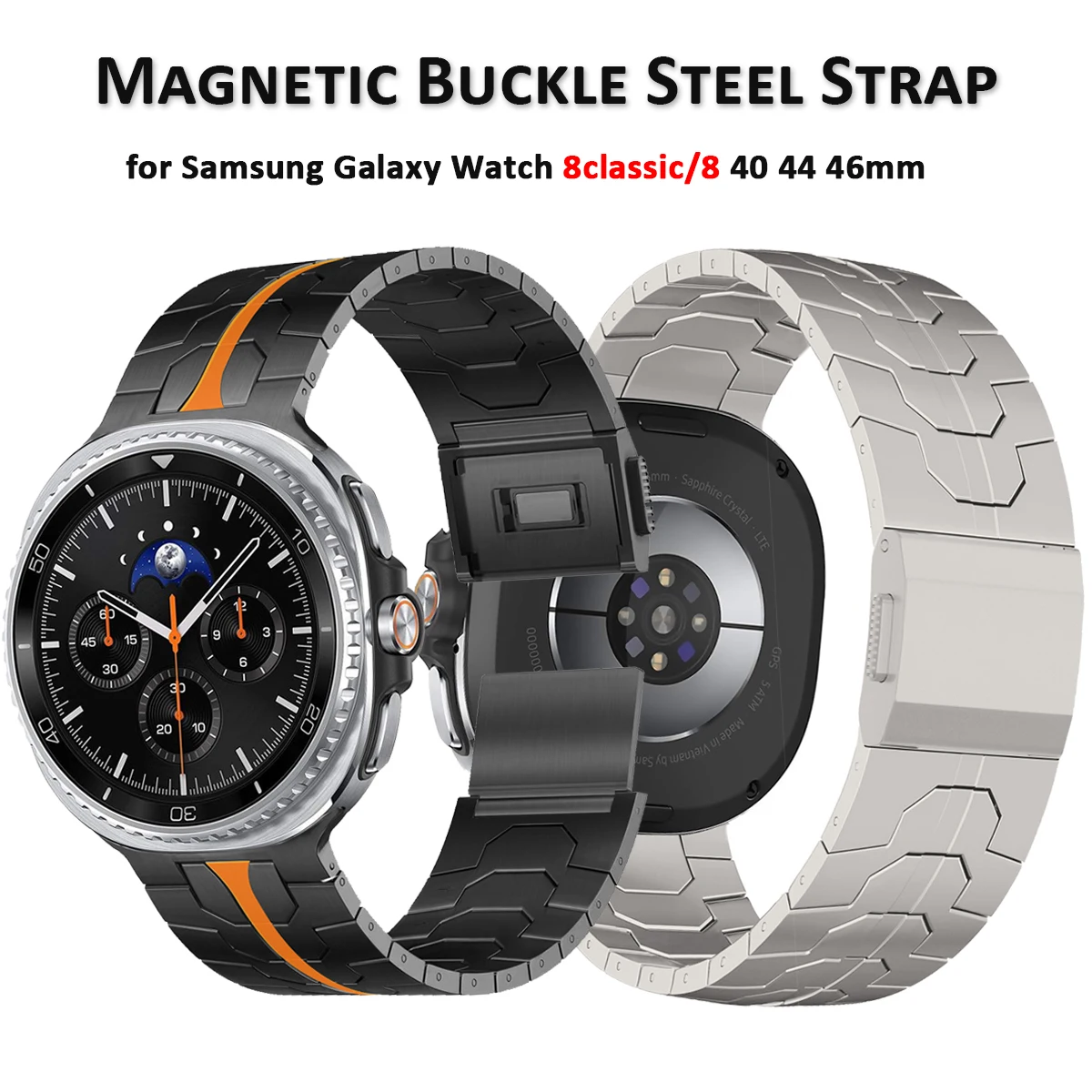 Для Samsung Galaxy Watch8 Classic 46 мм ремешок из нержавеющей стали для Galaxy Watch8 40 мм 44 мм Роскошный браслет с магнитной пряжкой
Для Samsung Galaxy Watch8 Classic 46 мм ремешок из нержавеющей стали для Galaxy Watch8 40 мм 44 мм Роскошный браслет с магнитной пряжкой