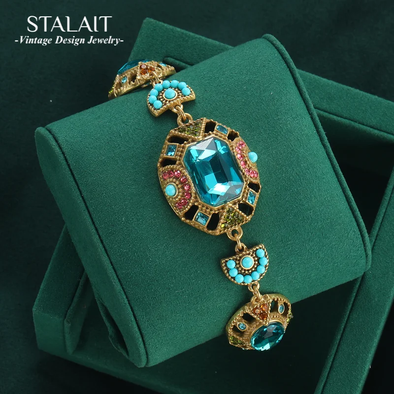 Богемный антикварный браслет с драгоценными камнями для женщин, винтажный браслет в стиле бохо с бусинами, квадратный морской синий кристалл, браслет в стиле ретро, ювелирные изделия Ascesorios
Богемный антикварный браслет с драгоценными камнями для женщин, винтажный браслет в стиле бохо с бусинами, квадратный морской синий кристалл, браслет в стиле ретро, ювелирные изделия Ascesorios