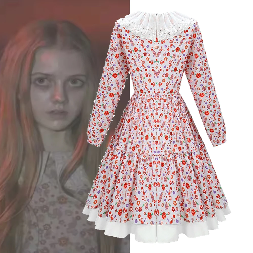 Scary Laura Cosplay Costume Floral Dress Silent Cos Hill Flower Dress Set Women Halloween Party Disguise Performance Stage Suit
Scary Laura Cosplay Costume Floral Dress Silent Cos Hill Flower Dress Set Women Halloween Party Disguise Performance Stage Suit