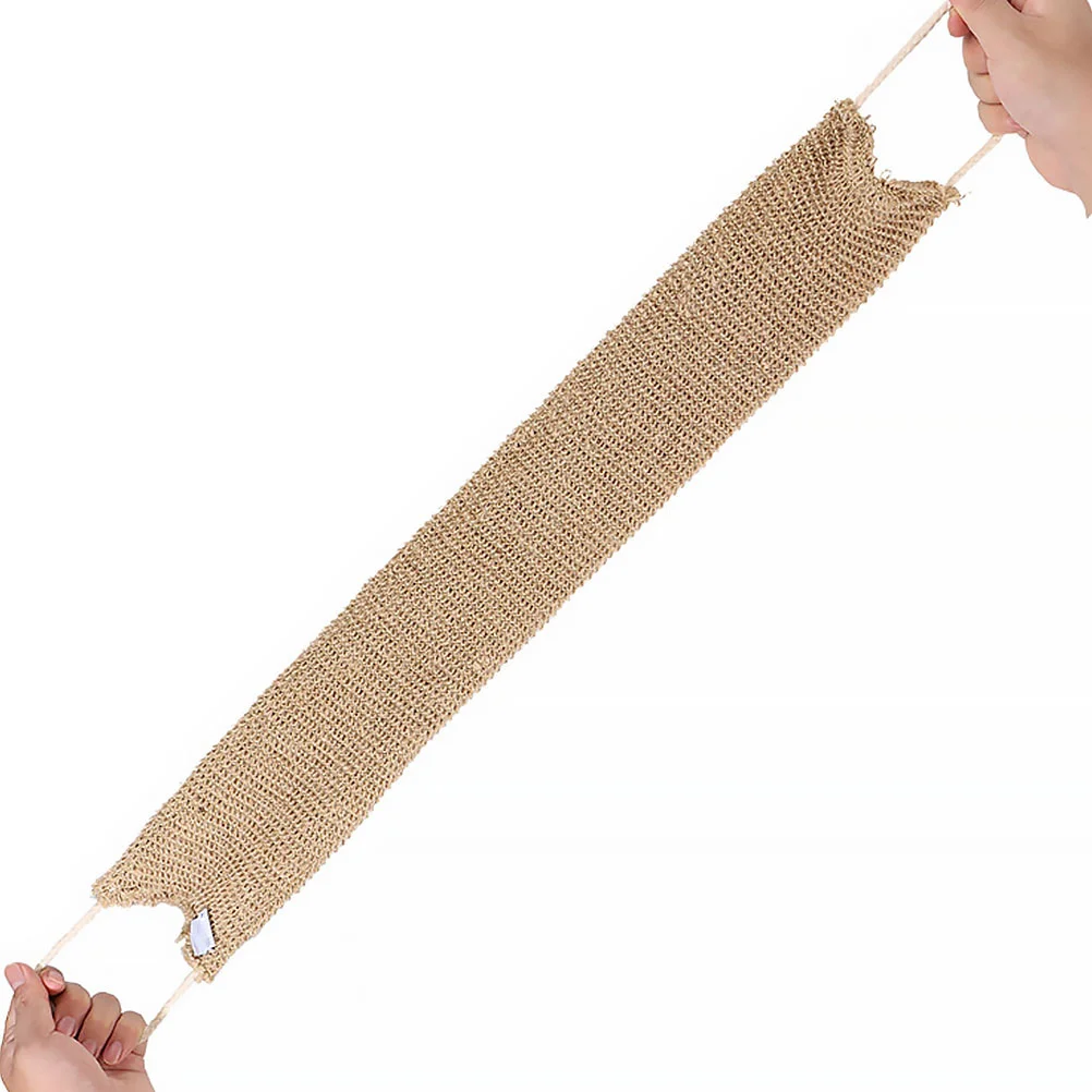 Ramie Jute Back Scrubber Exfoliating Bath Towel Long Strap Shower Body Brush Soft Skin Cleanser Back Scrubber Bath Supply 
Ramie Jute Back Scrubber Exfoliating Bath Towel Long Strap Shower Body Brush Soft Skin Cleanser Back Scrubber Bath Supply