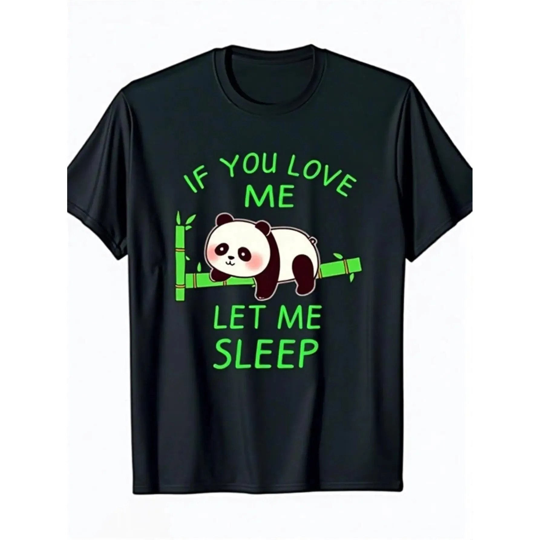 Funny Panda Sleep Graphic Tee Cute Sleeping Animal Cotton T-Shirt for Men Casual Wear
Funny Panda Sleep Graphic Tee Cute Sleeping Animal Cotton T-Shirt for Men Casual Wear