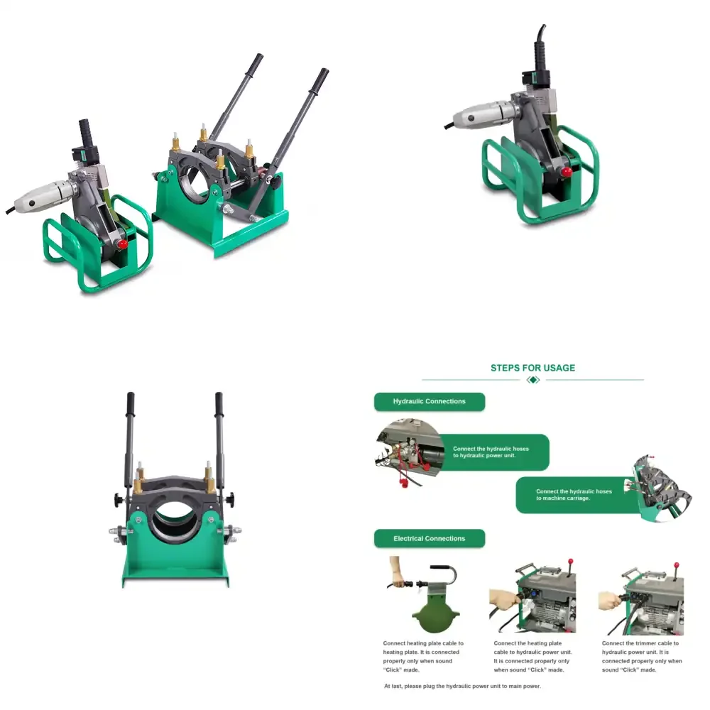 Manufacturers Selling Swt-V160/50H Pe Manual Butt Fusion Welding Machine Hdpe Butt Welding Machine
Manufacturers Selling Swt-V160/50H Pe Manual Butt Fusion Welding Machine Hdpe Butt Welding Machine