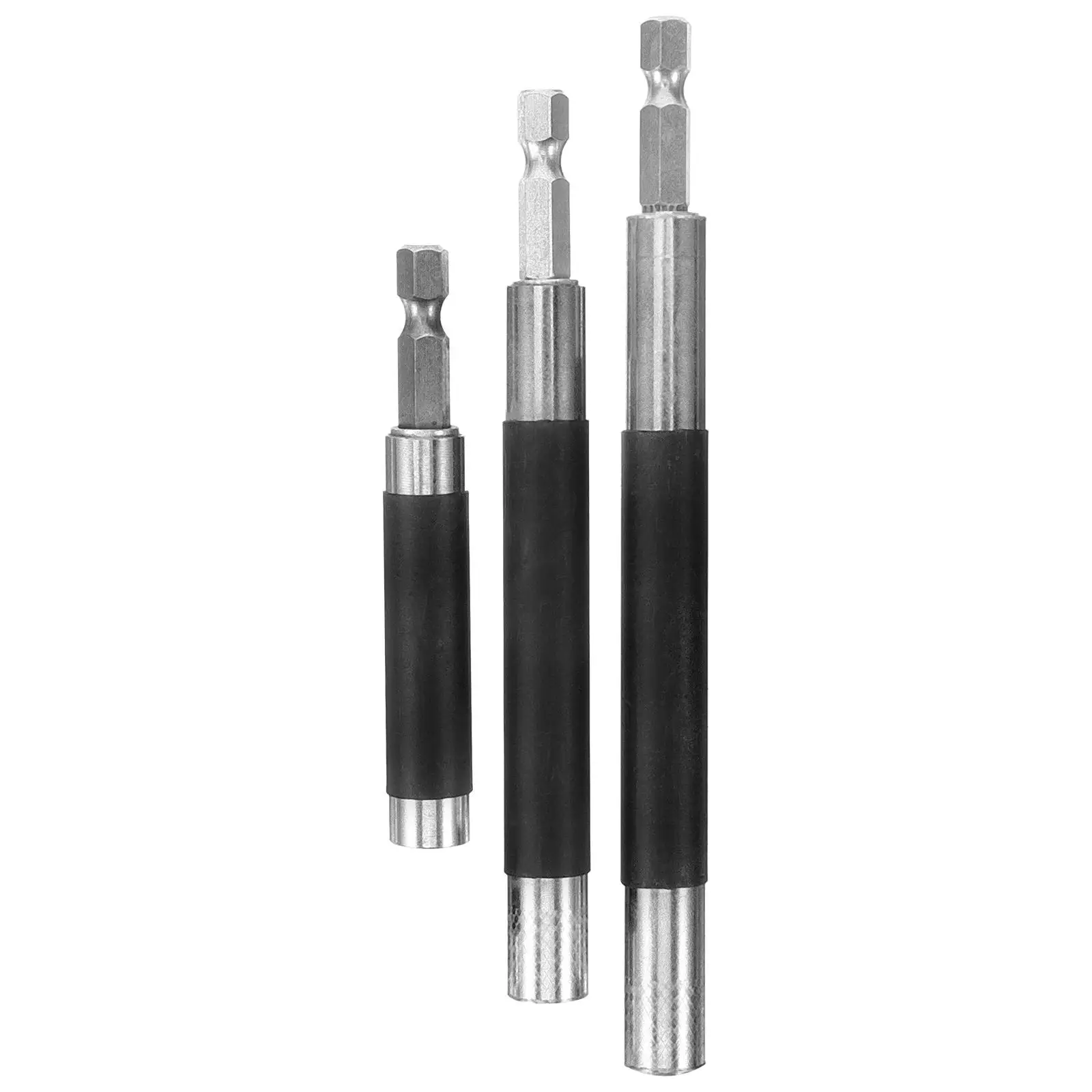 3 Pcs Telescopic Connecting Rod 80 120 140mm Magnetic Bit Holder Adapter Retractable Drill Extension Screwdriver Arm Quick Bit
3 Pcs Telescopic Connecting Rod 80 120 140mm Magnetic Bit Holder Adapter Retractable Drill Extension Screwdriver Arm Quick Bit