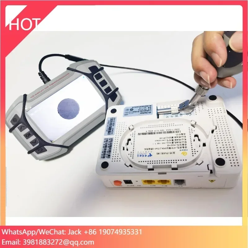 Wholesale All-in-one FTTH Video Capture SD card save Display Optical Fiber tool kit equipement fibre Fiber Optic Inspection Prob
Wholesale All-in-one FTTH Video Capture SD card save Display Optical Fiber tool kit equipement fibre Fiber Optic Inspection Prob