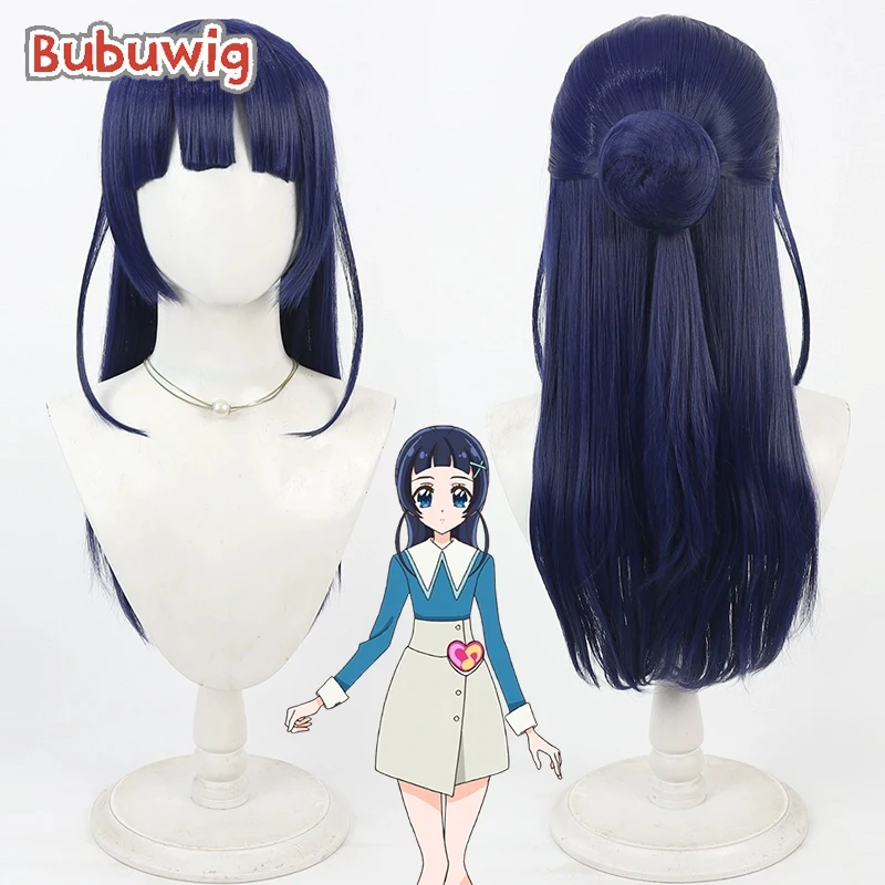 Bubuwig Synthetic Hair Aokaze Nana Cosplay Wigs With Buns Futari wa Pretty Cure Cure Wink 60cm Long Dark Blue Wig Heat Resistant
Bubuwig Synthetic Hair Aokaze Nana Cosplay Wigs With Buns Futari wa Pretty Cure Cure Wink 60cm Long Dark Blue Wig Heat Resistant