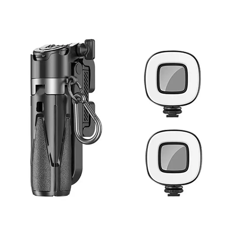 Компактный мини-штатив A14M P15 с двойной подсветкой, выдвижной ручкой и съемным пультом для фотографов
Компактный мини-штатив A14M P15 с двойной подсветкой, выдвижной ручкой и съемным пультом для фотографов