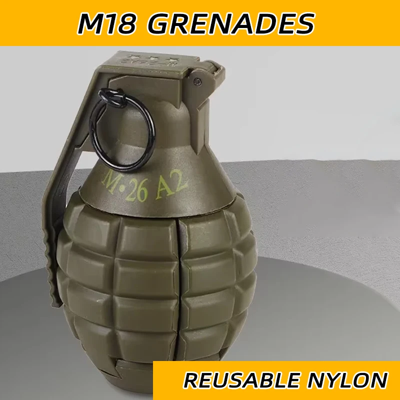 Reusable Impact Resistant Tactical Grenade Dummy Model Outdoor Team Battle Cosplay Decor Prop -4N
Reusable Impact Resistant Tactical Grenade Dummy Model Outdoor Team Battle Cosplay Decor Prop -4N