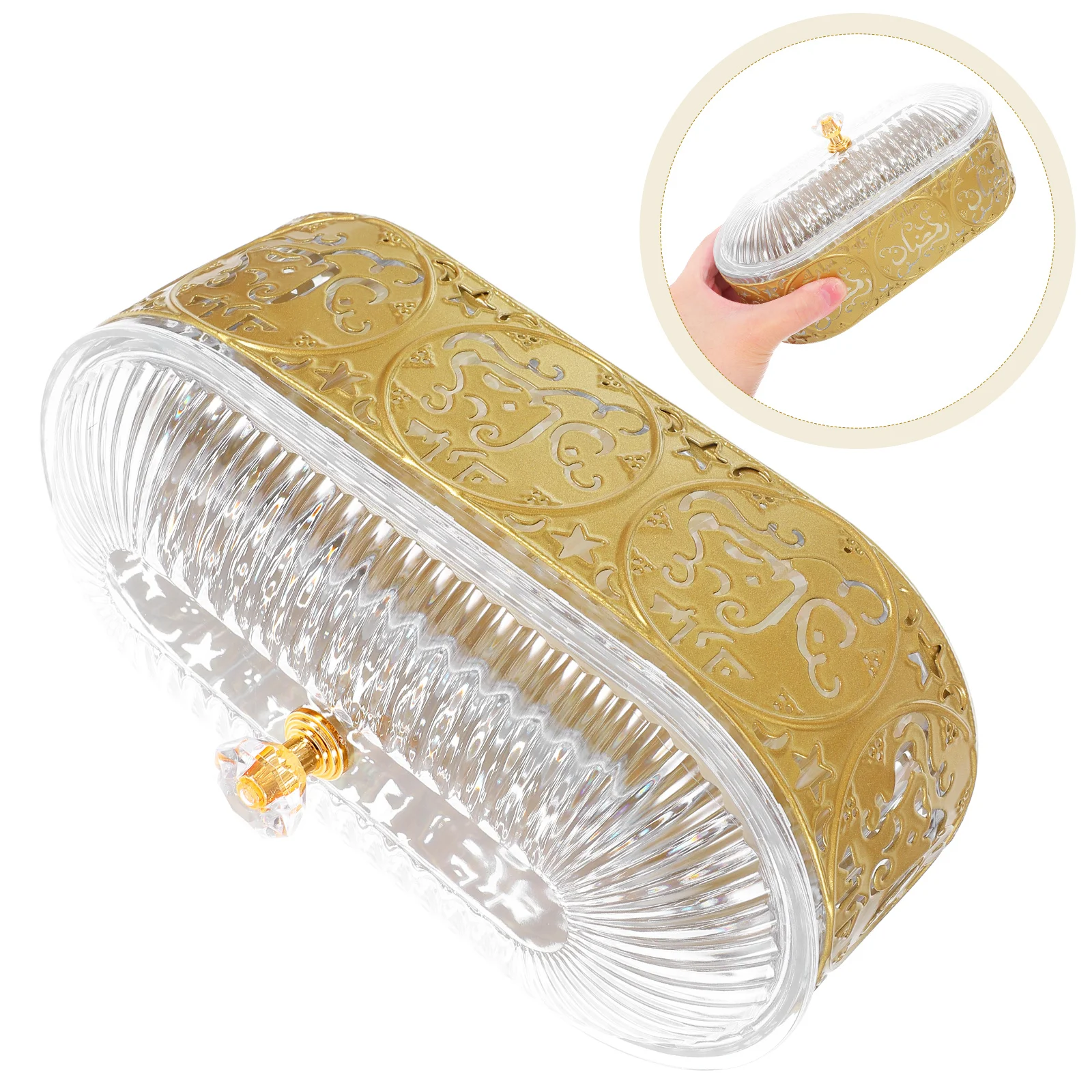 Arabian Festival Eid Mubarak Candy Tray Iron Decorative Dish Home Party Snack Storage Container Multifunctional Tableware
Arabian Festival Eid Mubarak Candy Tray Iron Decorative Dish Home Party Snack Storage Container Multifunctional Tableware