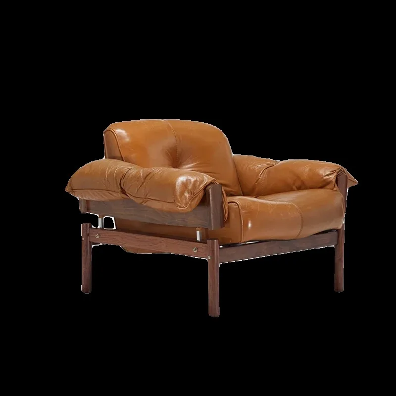 Nordic retro solid wood leather leisure chair light luxury modern designer negotiation reception sofa chair
Nordic retro solid wood leather leisure chair light luxury modern designer negotiation reception sofa chair