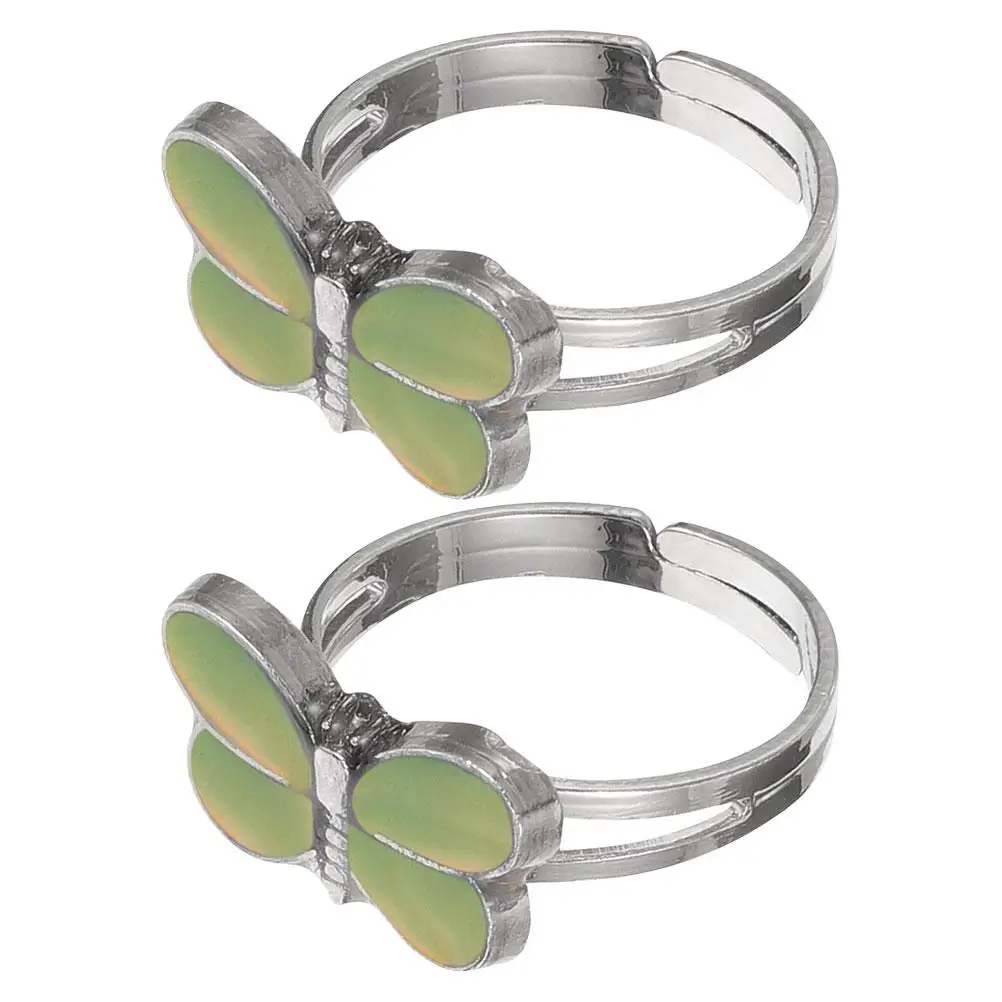 2 Pcs Children Rings Color Changing Mood Adjustable Cartoon Animal Kids Ornaments Teen Girls Costume Jewelry Dragonfly Toys
2 Pcs Children Rings Color Changing Mood Adjustable Cartoon Animal Kids Ornaments Teen Girls Costume Jewelry Dragonfly Toys