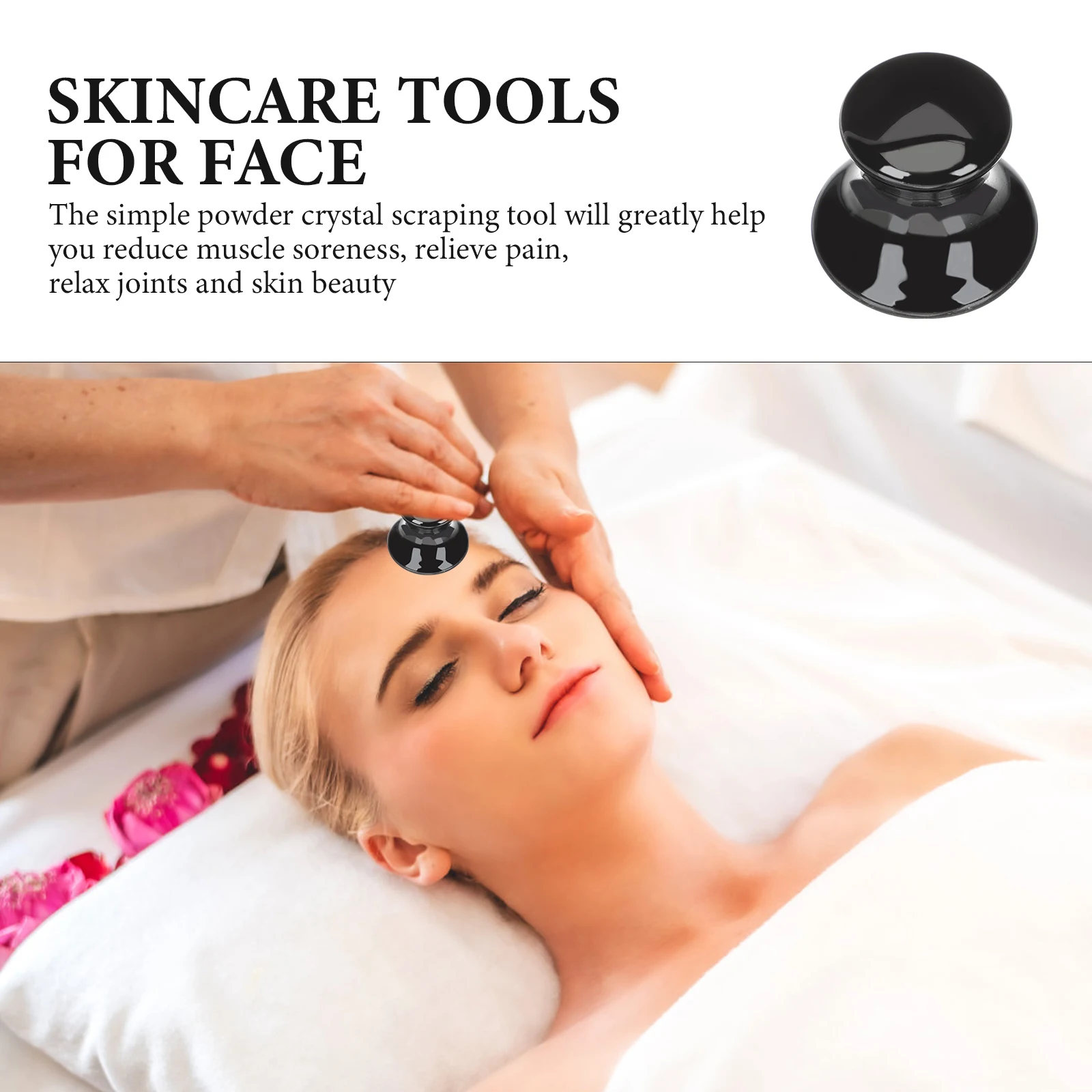 Массажер Гуаша из черного обсидиана в форме гриба с гладкими краями для лица и тела, для снятия боли, камень для скребковой терапии, ручной массажный инструмент
Массажер Гуаша из черного обсидиана в форме гриба с гладкими краями для лица и тела, для снятия боли, камень для скребковой терапии, ручной массажный инструмент