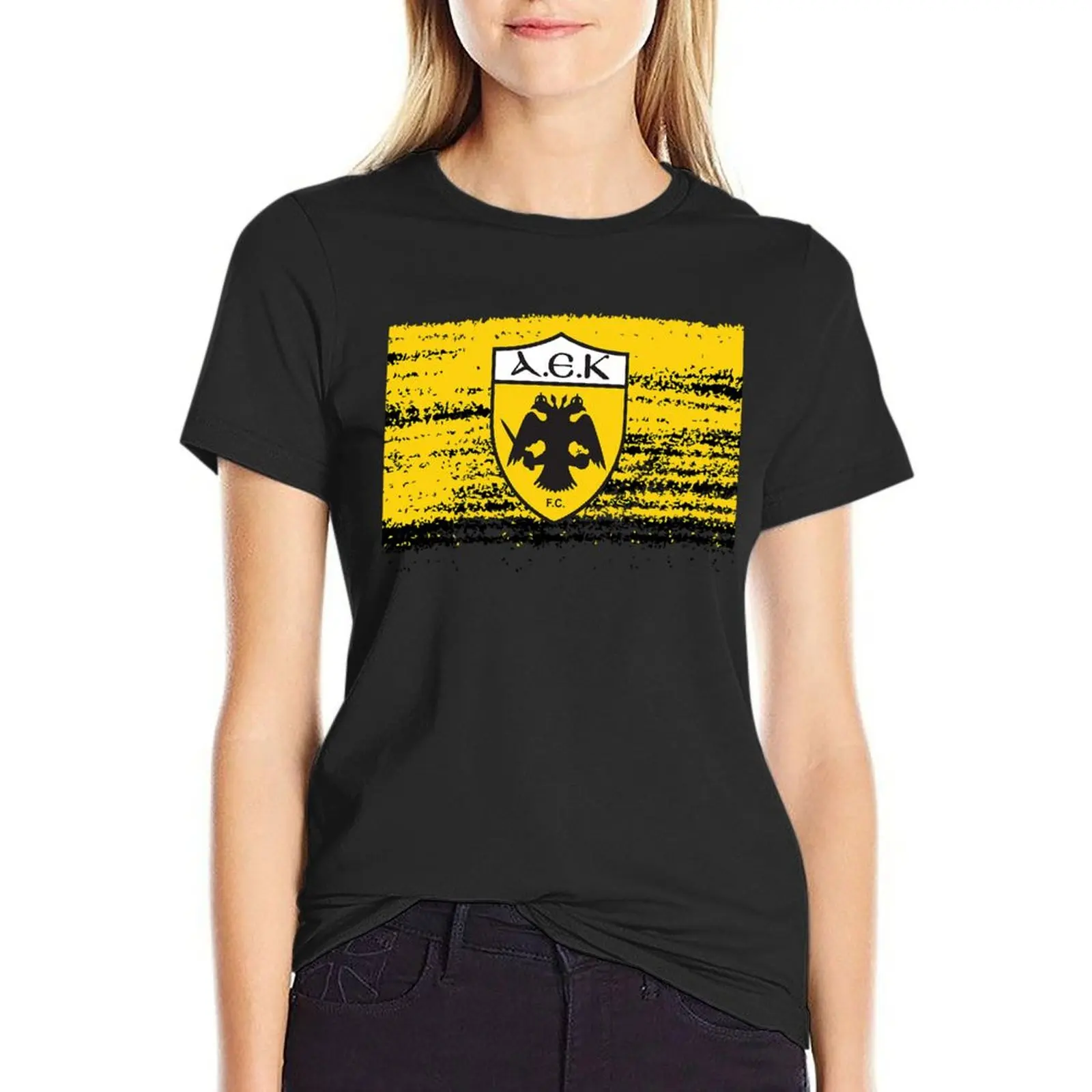 AEK ATHENS T-Shirt customs design your own quick-drying graphics black t-shirts for Women
AEK ATHENS T-Shirt customs design your own quick-drying graphics black t-shirts for Women
