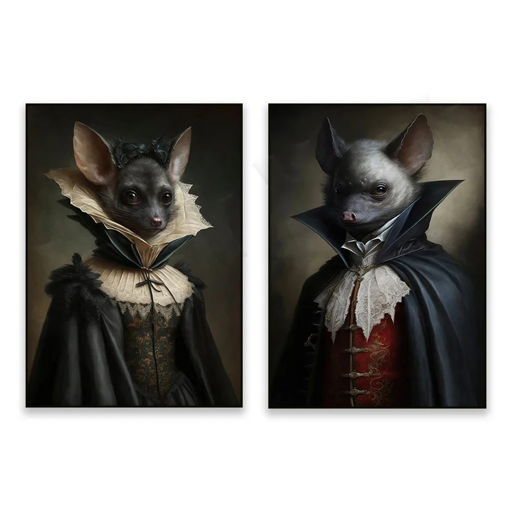 Dressed gothic bat, vintage poster, art poster print, home decor, victorian vampire, dark academia, witchcraft decor
Dressed gothic bat, vintage poster, art poster print, home decor, victorian vampire, dark academia, witchcraft decor