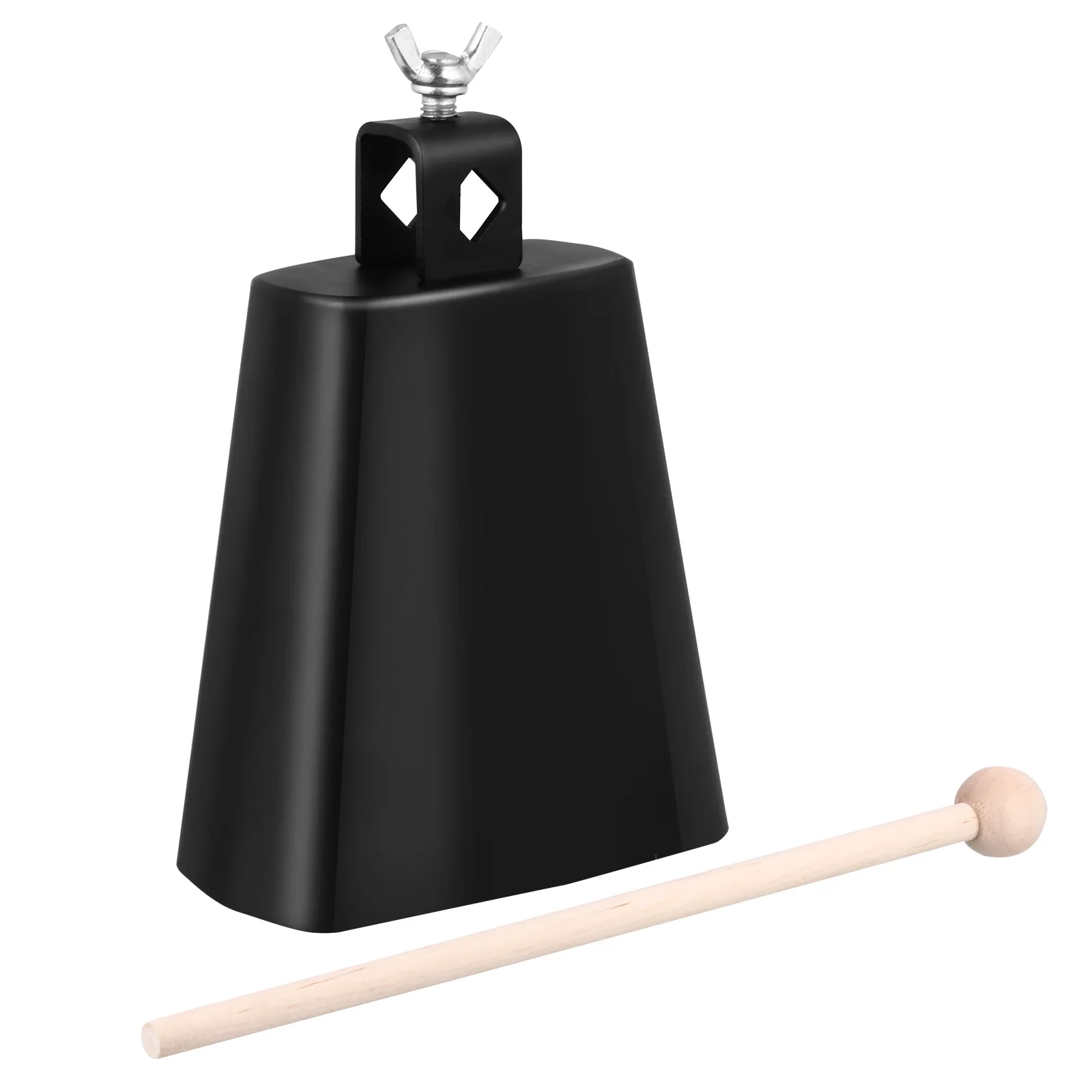 Black Cowbell Metal Toys Educational Percussion Instrument Noise Maker Portable Child Play Drum Accessories Kindergarten
Black Cowbell Metal Toys Educational Percussion Instrument Noise Maker Portable Child Play Drum Accessories Kindergarten