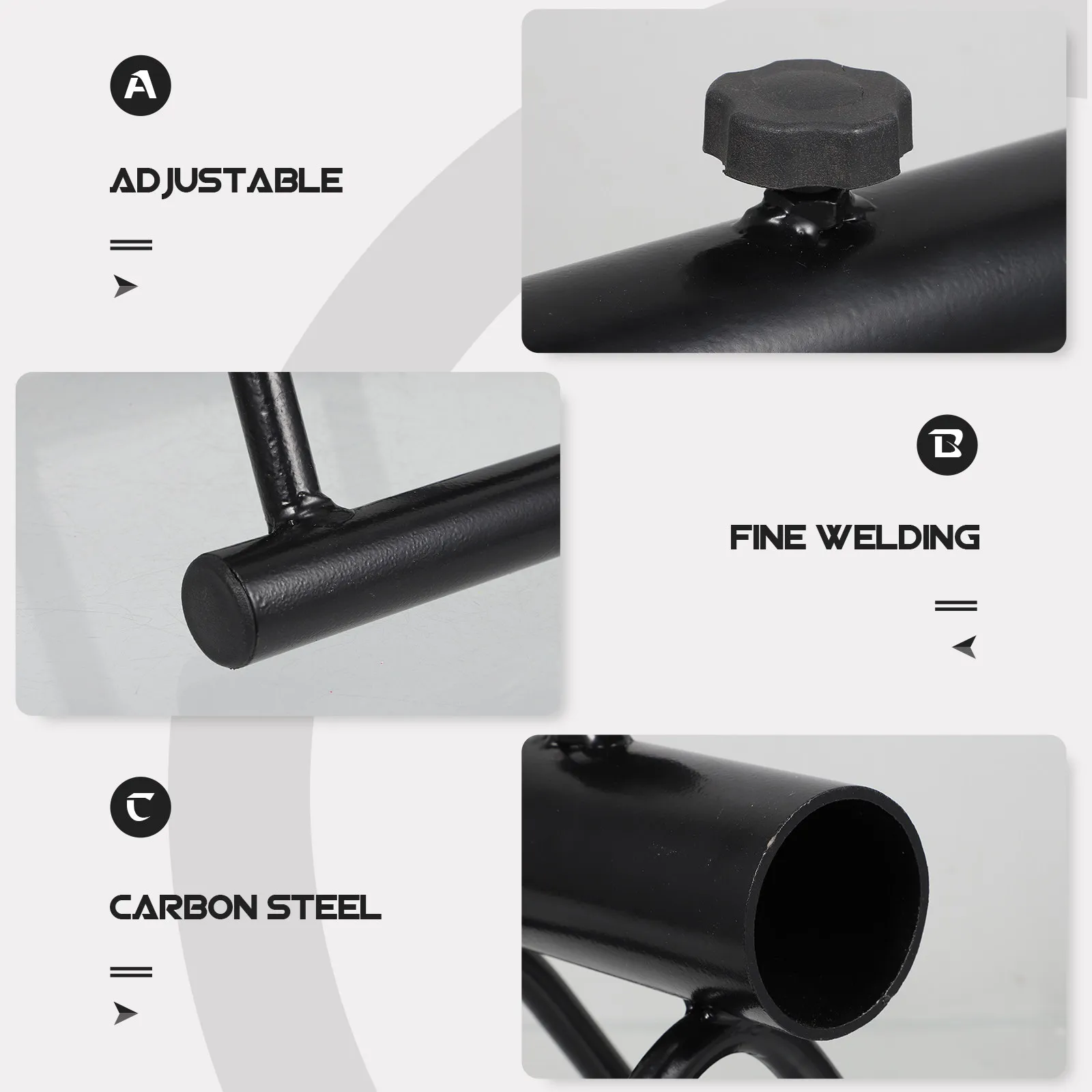 1Pcs Fitness Handle High Strength Steel Sturdy Pulling Back Handle Home Gym Muscle Training Bar Portable Exercise Equipment
1Pcs Fitness Handle High Strength Steel Sturdy Pulling Back Handle Home Gym Muscle Training Bar Portable Exercise Equipment