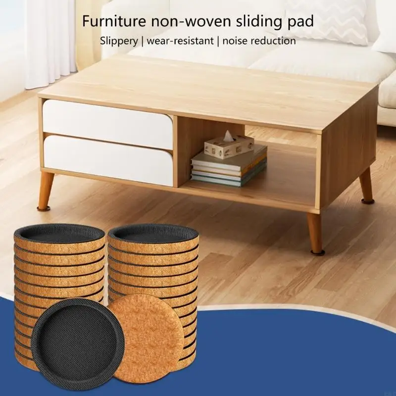 652F 4Pcs Table Sofa Leg Moving Gliders Floor Protector Felts Furniture Slider Pad Thickened Moving Pad for Hardwoods Floor
652F 4Pcs Table Sofa Leg Moving Gliders Floor Protector Felts Furniture Slider Pad Thickened Moving Pad for Hardwoods Floor