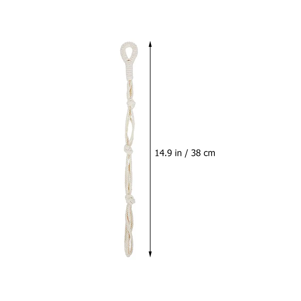 4pcs Macrame Plant Hanger Extender Cotton Flowerpot Holder Wall Hanging Basket Extender Indoor Durable Garden Supplies Flower
4pcs Macrame Plant Hanger Extender Cotton Flowerpot Holder Wall Hanging Basket Extender Indoor Durable Garden Supplies Flower
