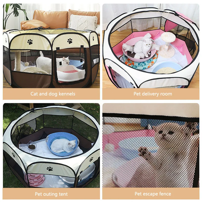 nest pet dog cat delivery room foldable cat nest pet fence tent octagonal cage pet supplies
nest pet dog cat delivery room foldable cat nest pet fence tent octagonal cage pet supplies