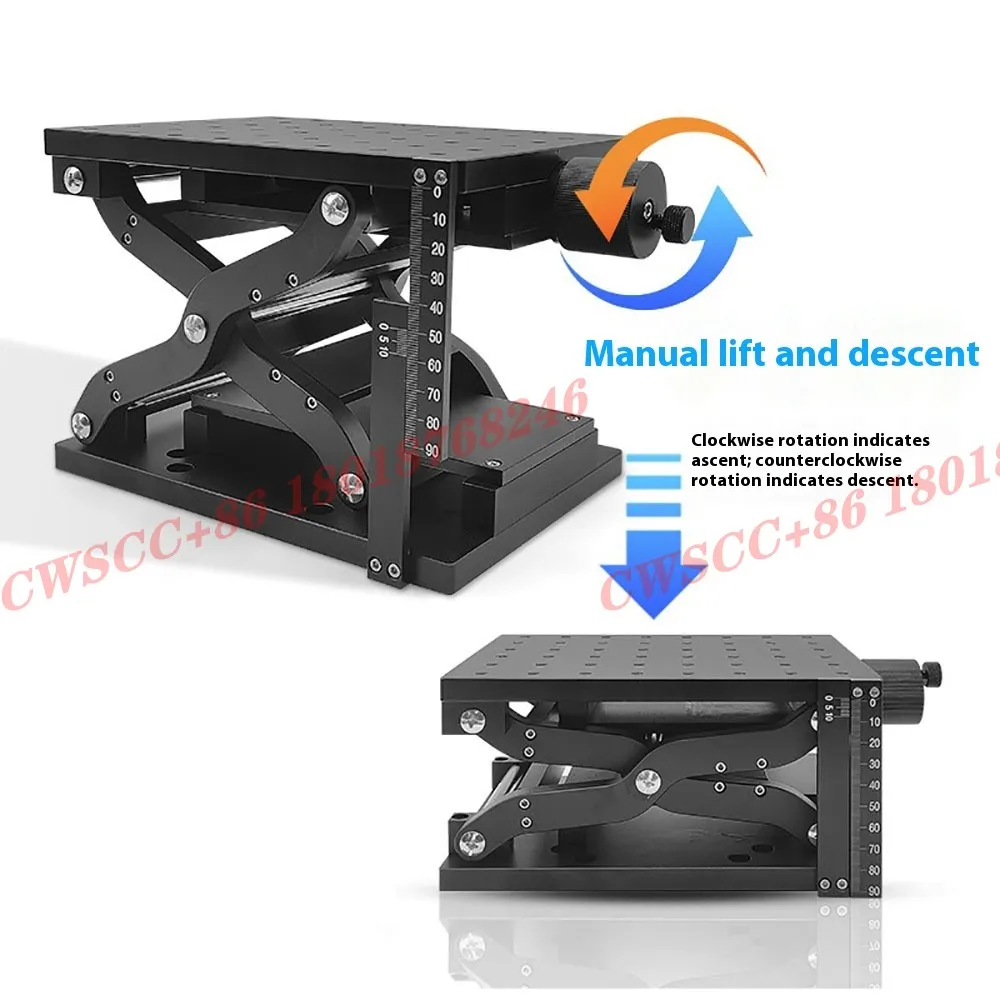 High-precision lifting platform, precision displacement, manual Z-axis, suitable for optical experiments Aluminum alloy material
High-precision lifting platform, precision displacement, manual Z-axis, suitable for optical experiments Aluminum alloy material