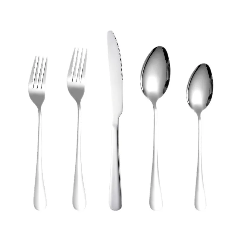 1010 Stainless steel knife and fork spoon thickened tip spoon Hotel Western steak knife and fork dessert spoon fork
1010 Stainless steel knife and fork spoon thickened tip spoon Hotel Western steak knife and fork dessert spoon fork