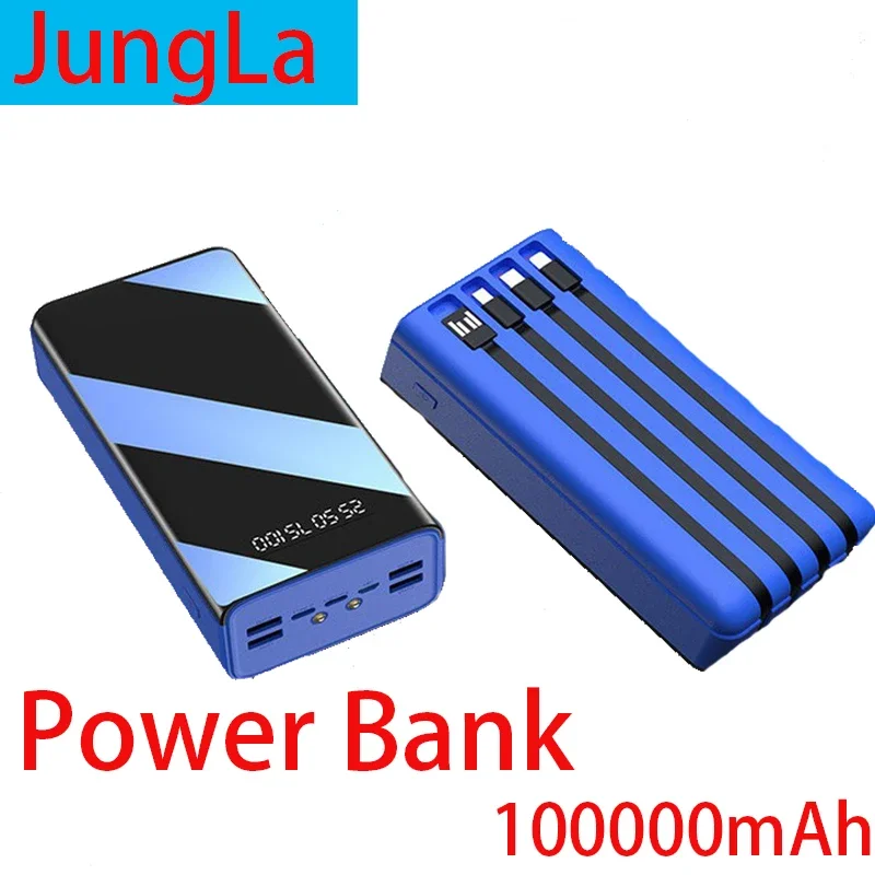 Новый внешний аккумулятор 100000 мАч Type-C Micro USB, быстрая зарядка, внешний аккумулятор с дисплеем, портативное Внешнее зарядное устройство для телефонов и планшетов
Новый внешний аккумулятор 100000 мАч Type-C Micro USB, быстрая зарядка, внешний аккумулятор с дисплеем, портативное Внешнее зарядное устройство для телефонов и планшетов
