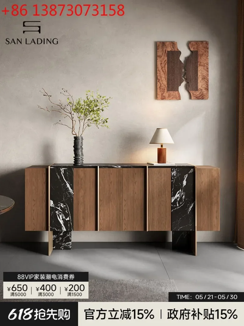 Medieval marble solid wood Italian light luxury villa luxury entrance high-end side cabinet
Medieval marble solid wood Italian light luxury villa luxury entrance high-end side cabinet