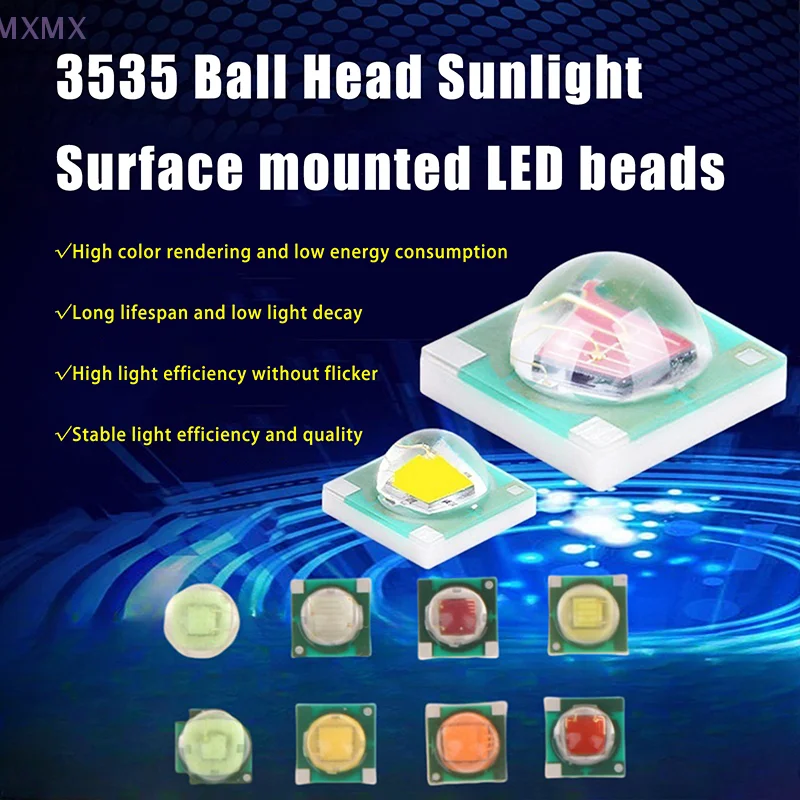 5/10PCS PCB Light Emitting Diode Lamp For DIY Bulb Light Bead SMD LED 3535 Chips 1-3W 3V Beads Light White Warm Mount
5/10PCS PCB Light Emitting Diode Lamp For DIY Bulb Light Bead SMD LED 3535 Chips 1-3W 3V Beads Light White Warm Mount