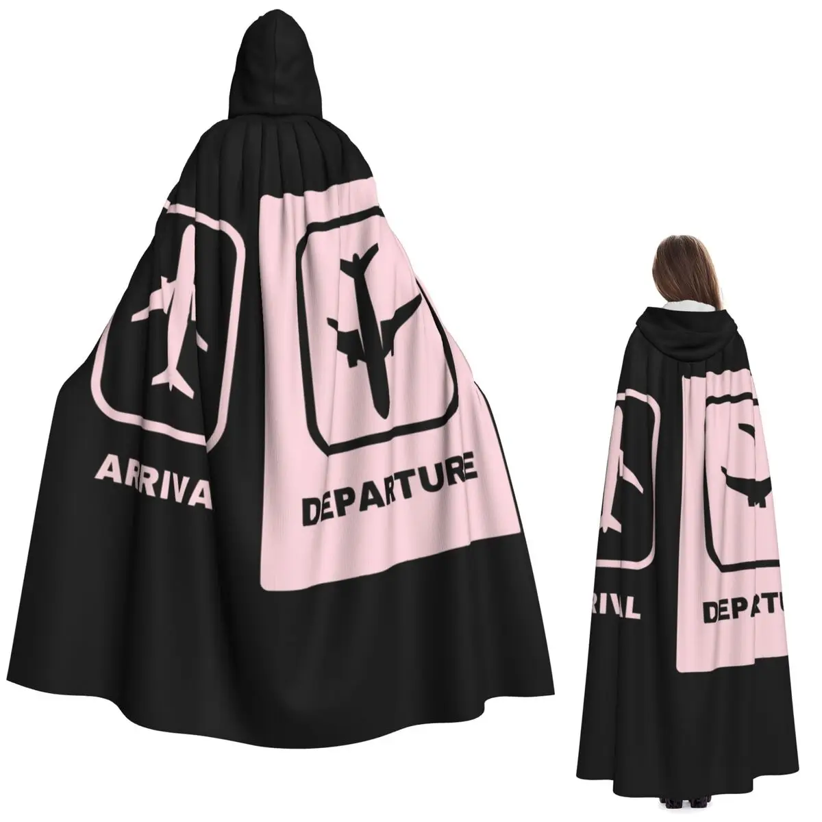Прибытие, декор в виде самолета, длинный плащ с капюшоном, средневековый костюм ведьмы, накидка для косплея, Хэллоуин, вечеринка для взрослых, унисекс
Прибытие, декор в виде самолета, длинный плащ с капюшоном, средневековый костюм ведьмы, накидка для косплея, Хэллоуин, вечеринка для взрослых, унисекс
