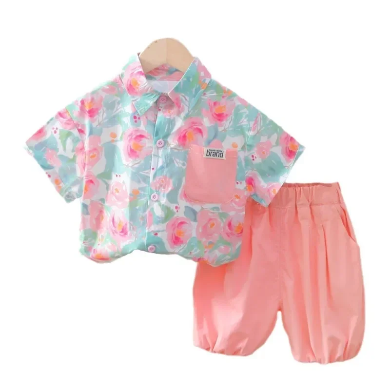 New Summer Fashion Baby Clothes Suit Children Shirt Shorts 2Pcs/Sets Toddler Boys Clothing Infant Casual Costume Kids Sportswear
New Summer Fashion Baby Clothes Suit Children Shirt Shorts 2Pcs/Sets Toddler Boys Clothing Infant Casual Costume Kids Sportswear